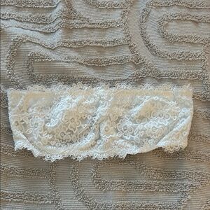 Aerie White Lace Bandeau